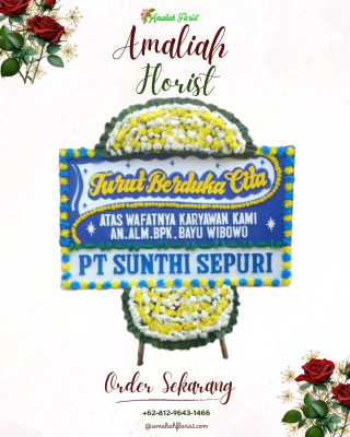 Papan Bunga Duka di Kokalukuna