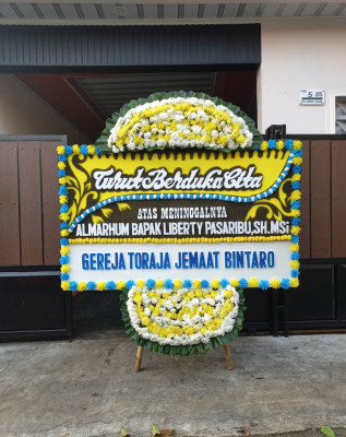 Papan Bunga Duka di Kokalukuna