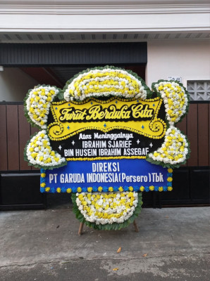 Papan Bunga Duka di Kokalukuna