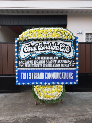 Papan Bunga Duka di Kokalukuna